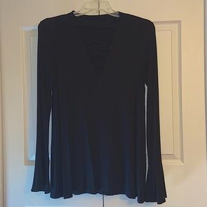 Black long sleeve shirt
